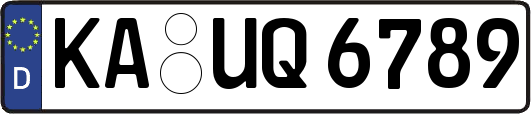 KA-UQ6789