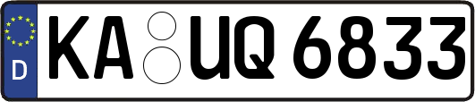 KA-UQ6833