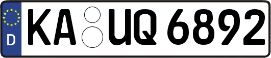 KA-UQ6892