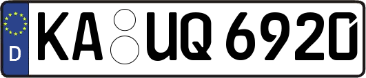 KA-UQ6920