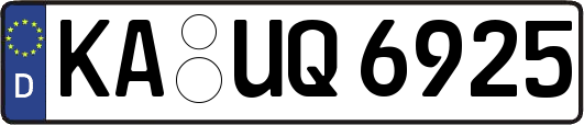 KA-UQ6925