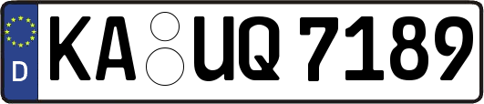 KA-UQ7189