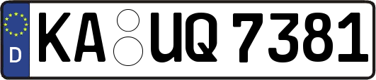 KA-UQ7381