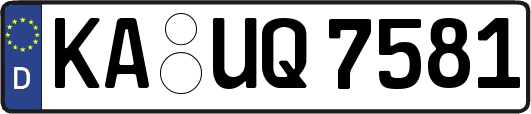 KA-UQ7581