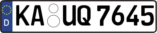 KA-UQ7645