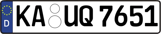 KA-UQ7651
