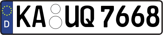 KA-UQ7668