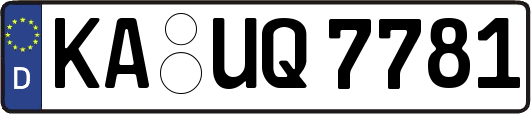 KA-UQ7781