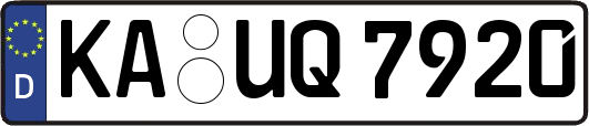KA-UQ7920