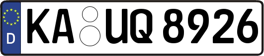 KA-UQ8926