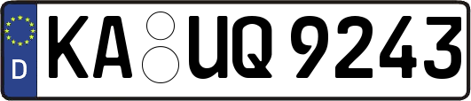 KA-UQ9243