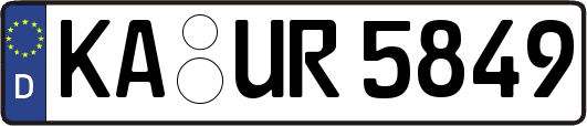 KA-UR5849