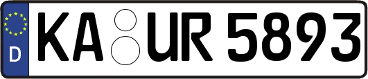 KA-UR5893
