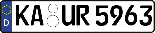 KA-UR5963
