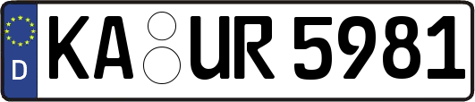KA-UR5981