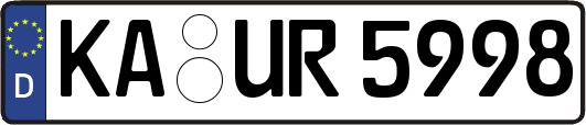 KA-UR5998