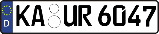 KA-UR6047