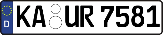 KA-UR7581