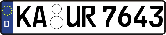 KA-UR7643