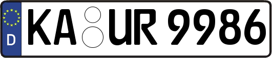KA-UR9986