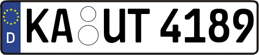 KA-UT4189
