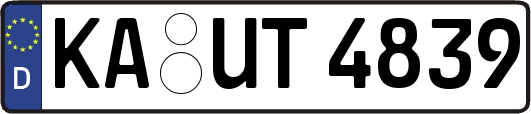KA-UT4839