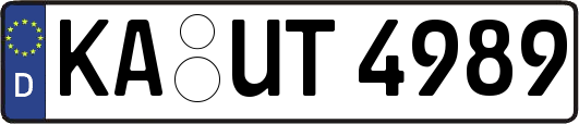 KA-UT4989