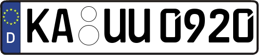 KA-UU0920