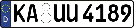 KA-UU4189
