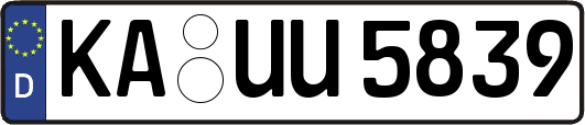 KA-UU5839