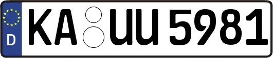 KA-UU5981