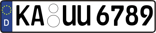 KA-UU6789