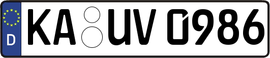 KA-UV0986