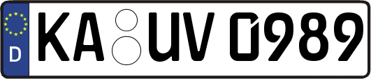 KA-UV0989