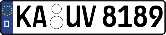 KA-UV8189
