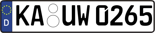 KA-UW0265