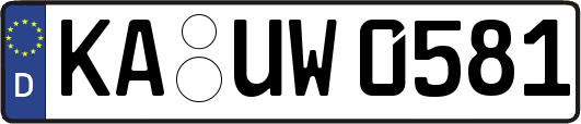 KA-UW0581