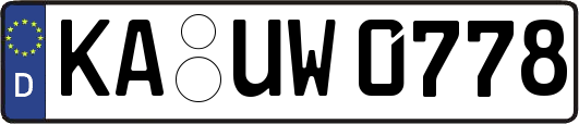 KA-UW0778