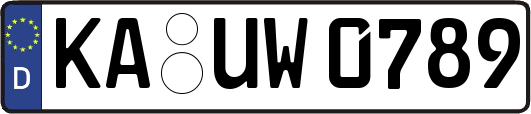 KA-UW0789