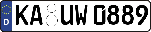 KA-UW0889