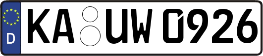 KA-UW0926