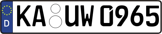 KA-UW0965