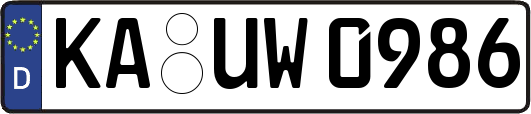 KA-UW0986