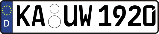 KA-UW1920