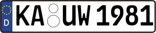 KA-UW1981