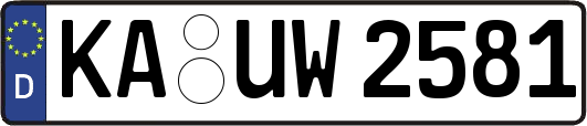 KA-UW2581