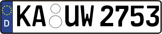 KA-UW2753