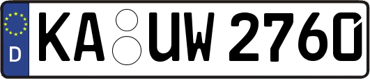 KA-UW2760