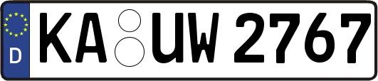 KA-UW2767