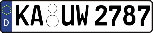 KA-UW2787